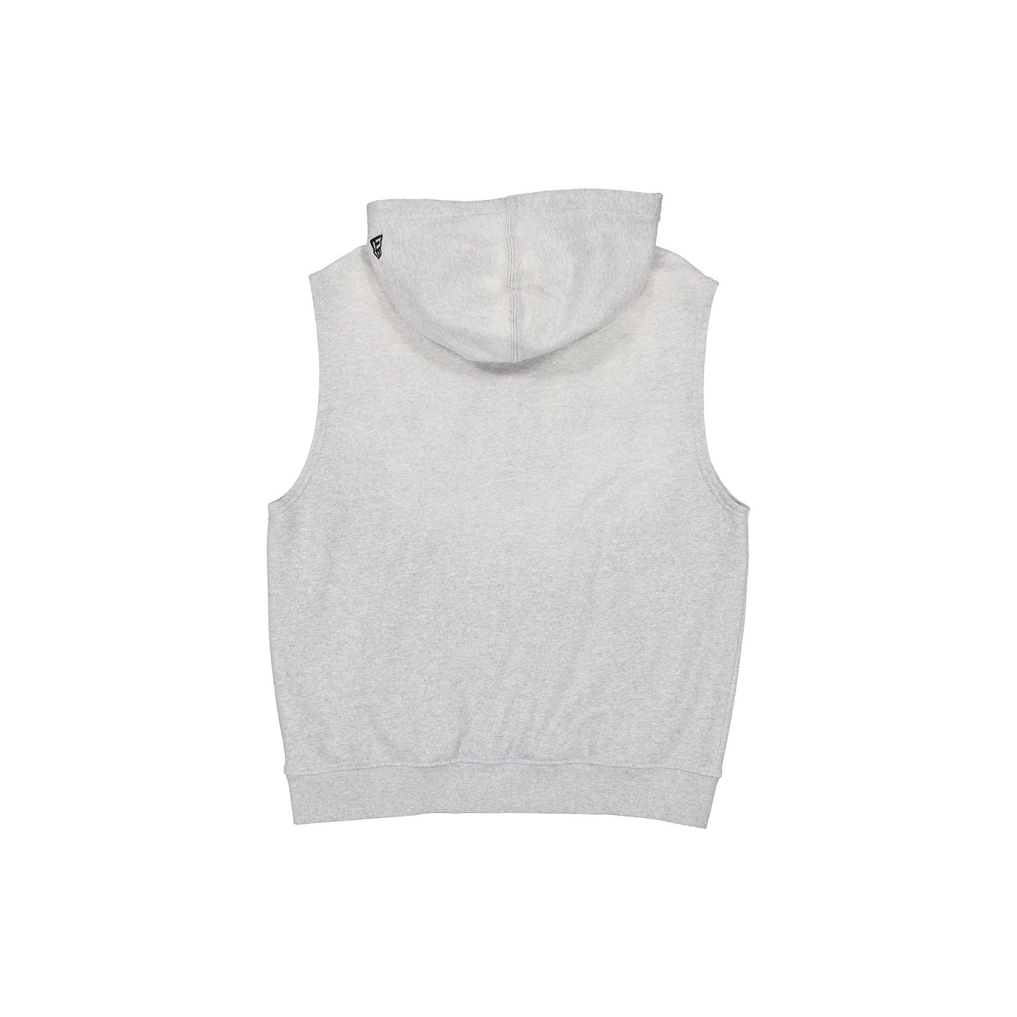 New Era Cap Originators Heather Gray Sleeveless Hoodie