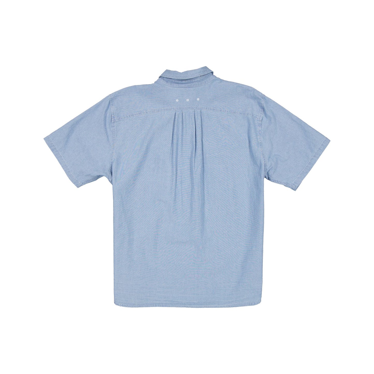 New Era Cap Originators Chambray Light Blue Button Up Shirt