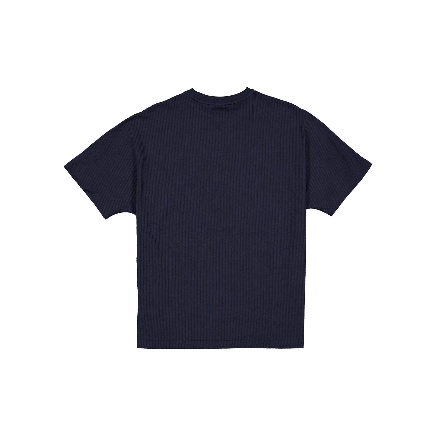 New Era Cap Black Label Seersucker Midnight Blue T-Shirt