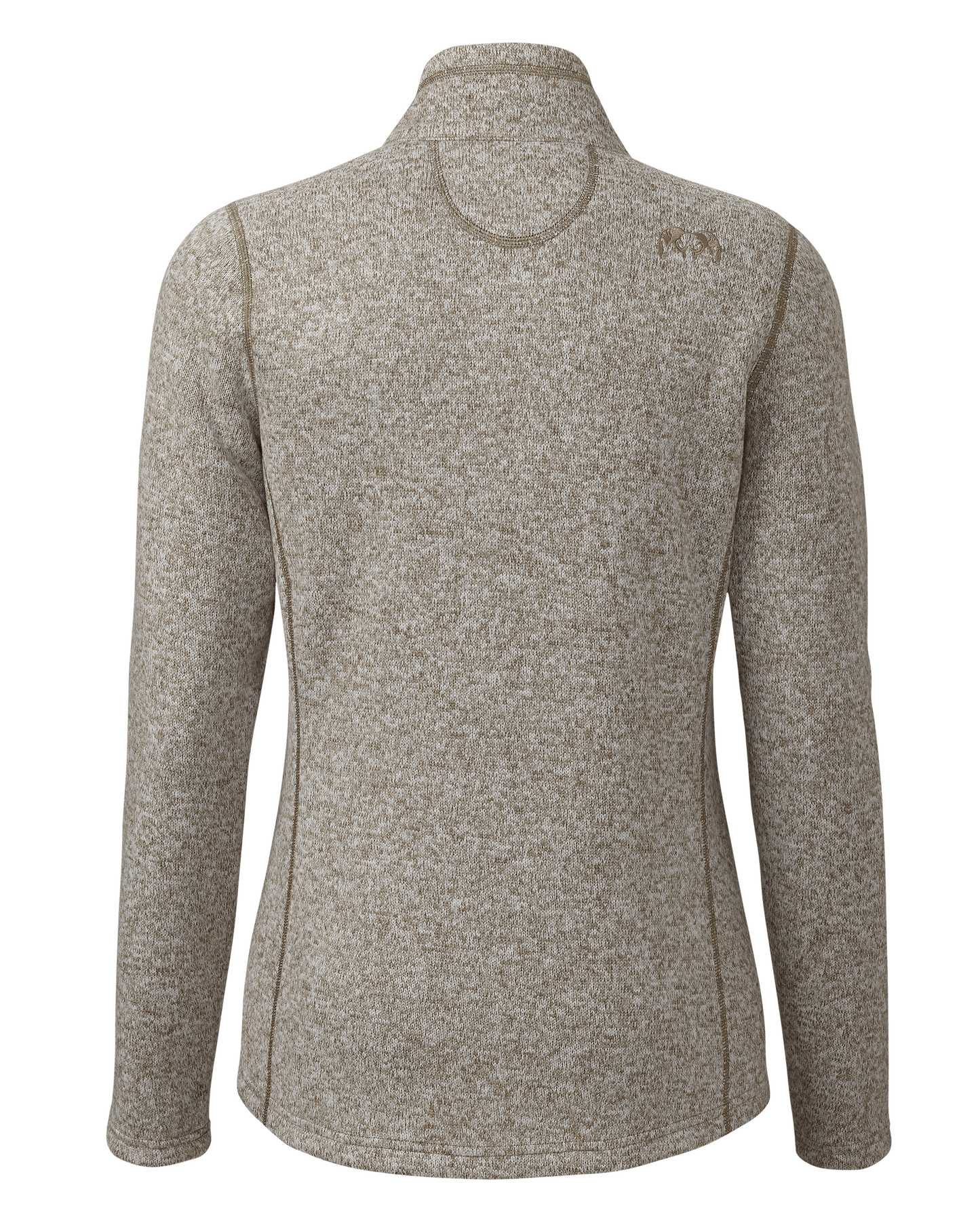 Women's Base Camp Full Zip Sweater | Khaki White Heather
