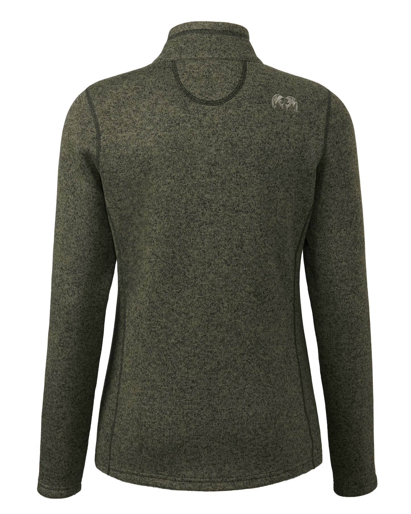 Outlet Women's Base Camp Full Zip Sweater | Olive Heather