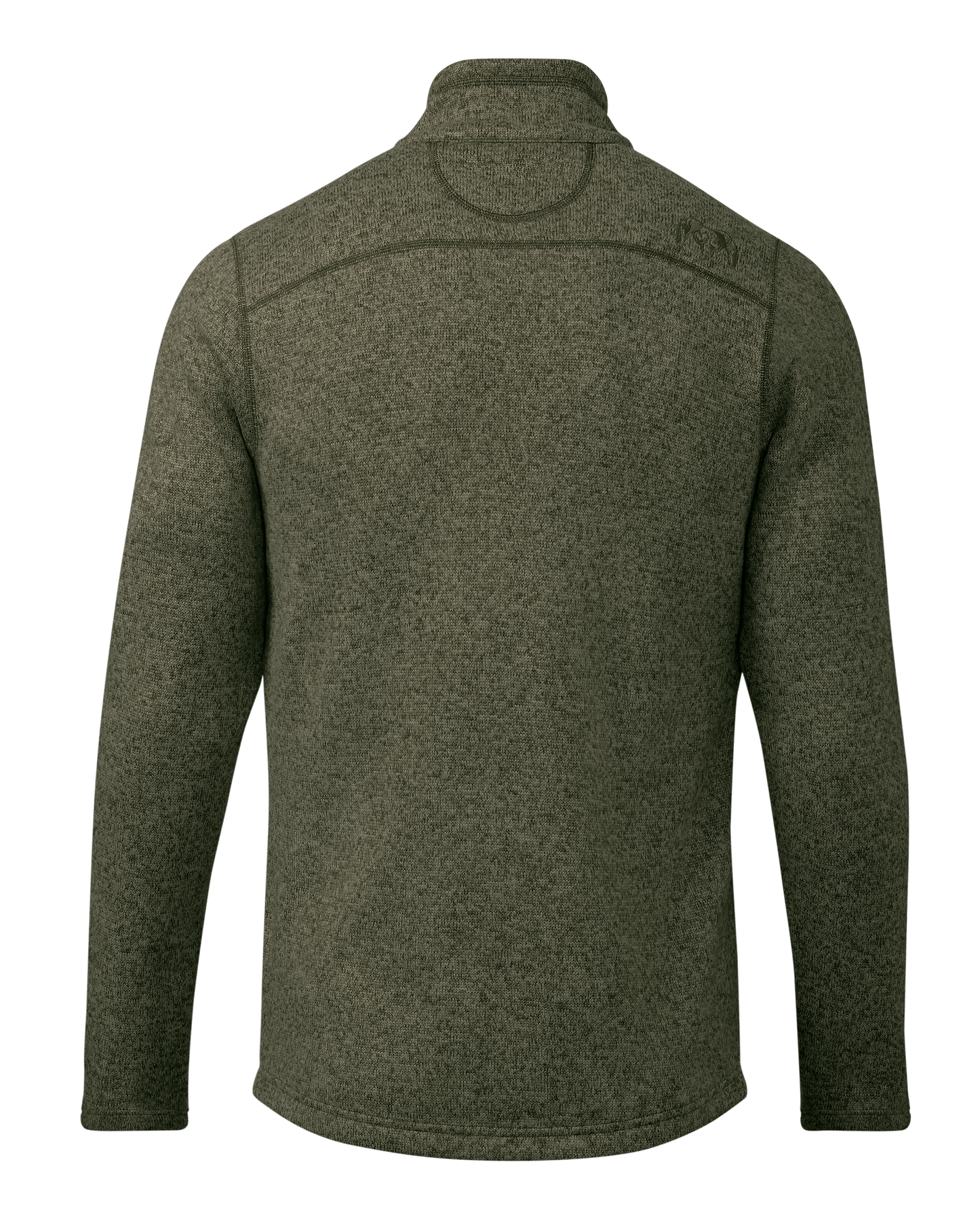 Base Camp Full Zip Sweater | Olive Heather