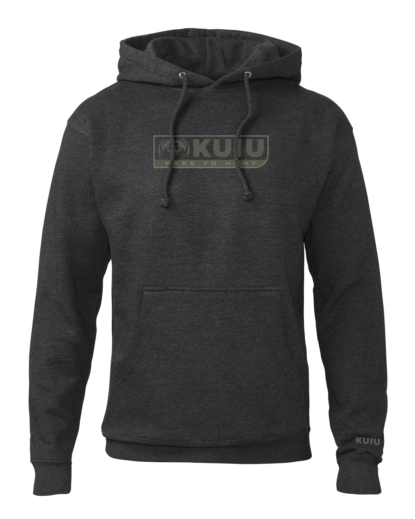 KUIU Here to Hunt Hoodie | Charcoal