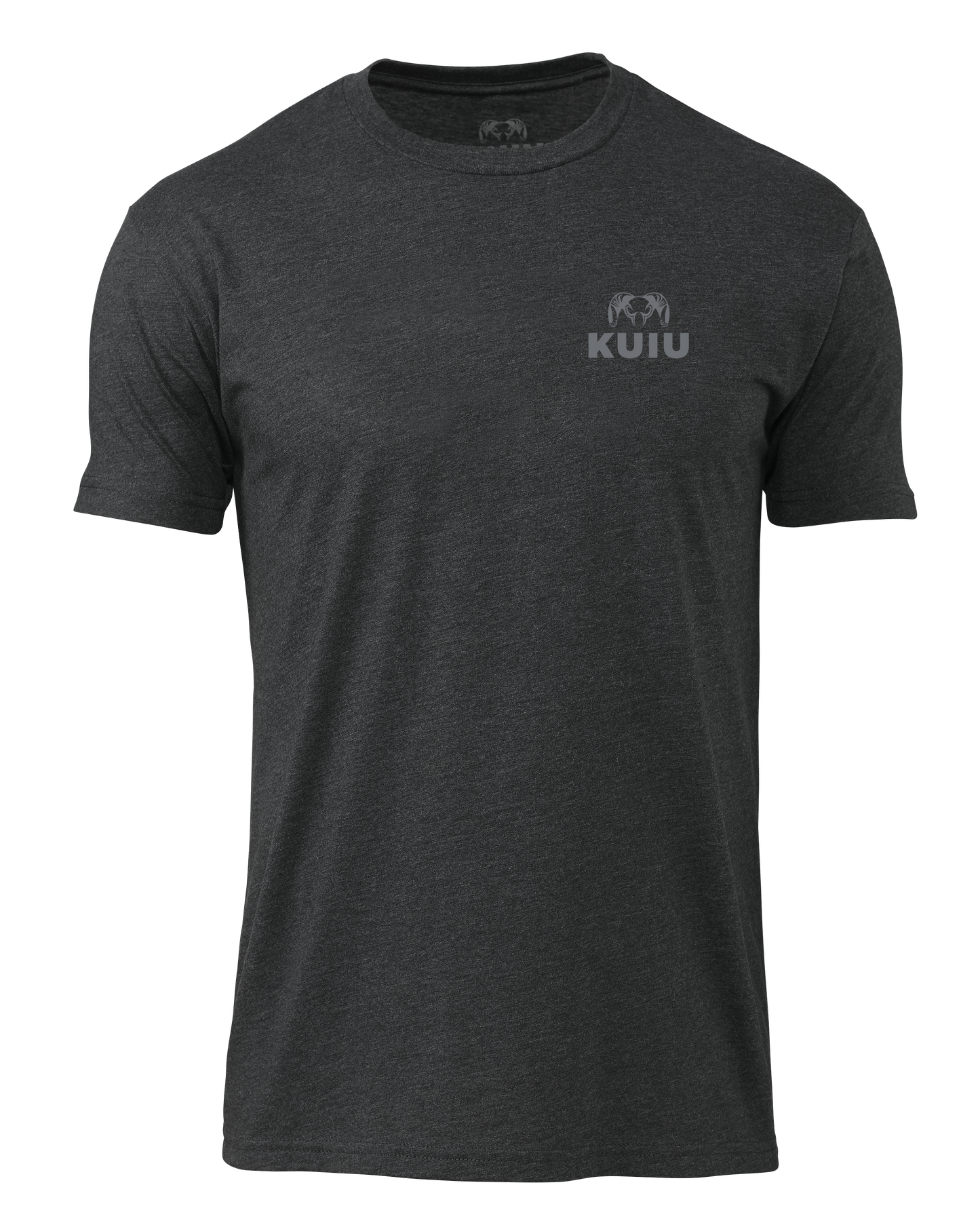 KUIU Solid Flag Fade T-Shirt | Charcoal