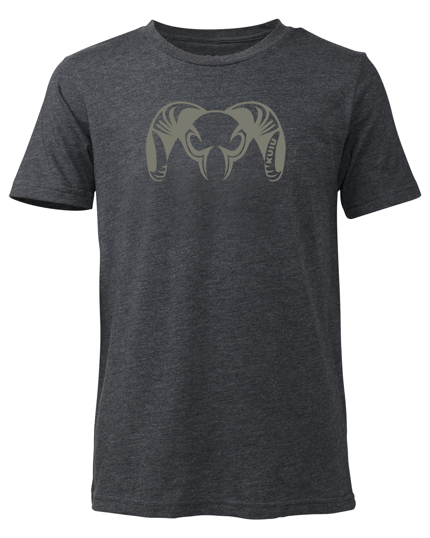 Youth Engraved Ram T-Shirt | Charcoal