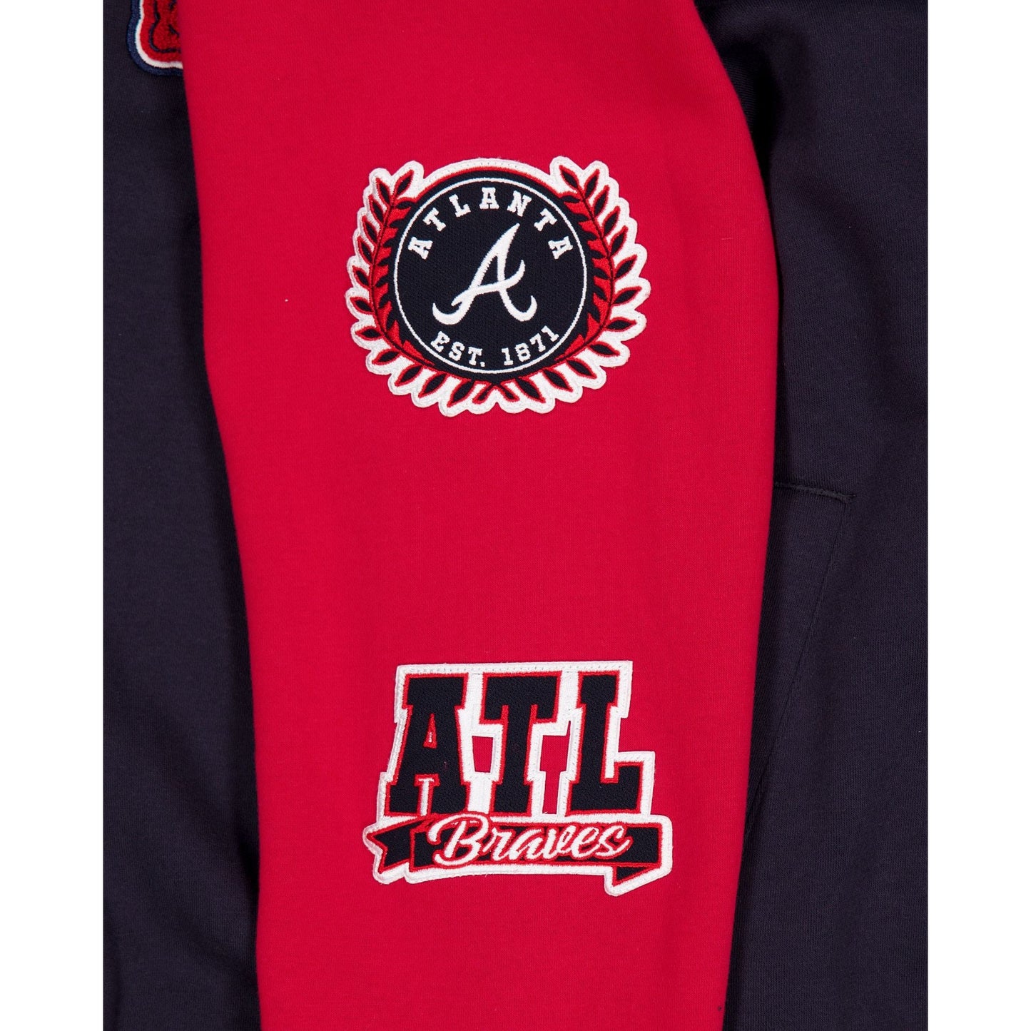 Atlanta Braves Throwback Patch Jacket