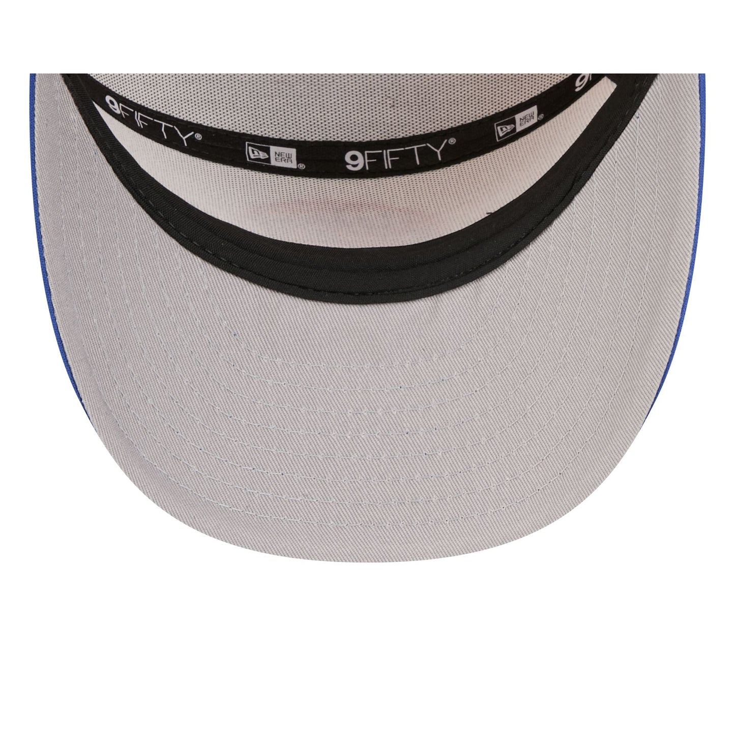 New York Mets Blocked Split Panel 9FIFTY Trucker Hat