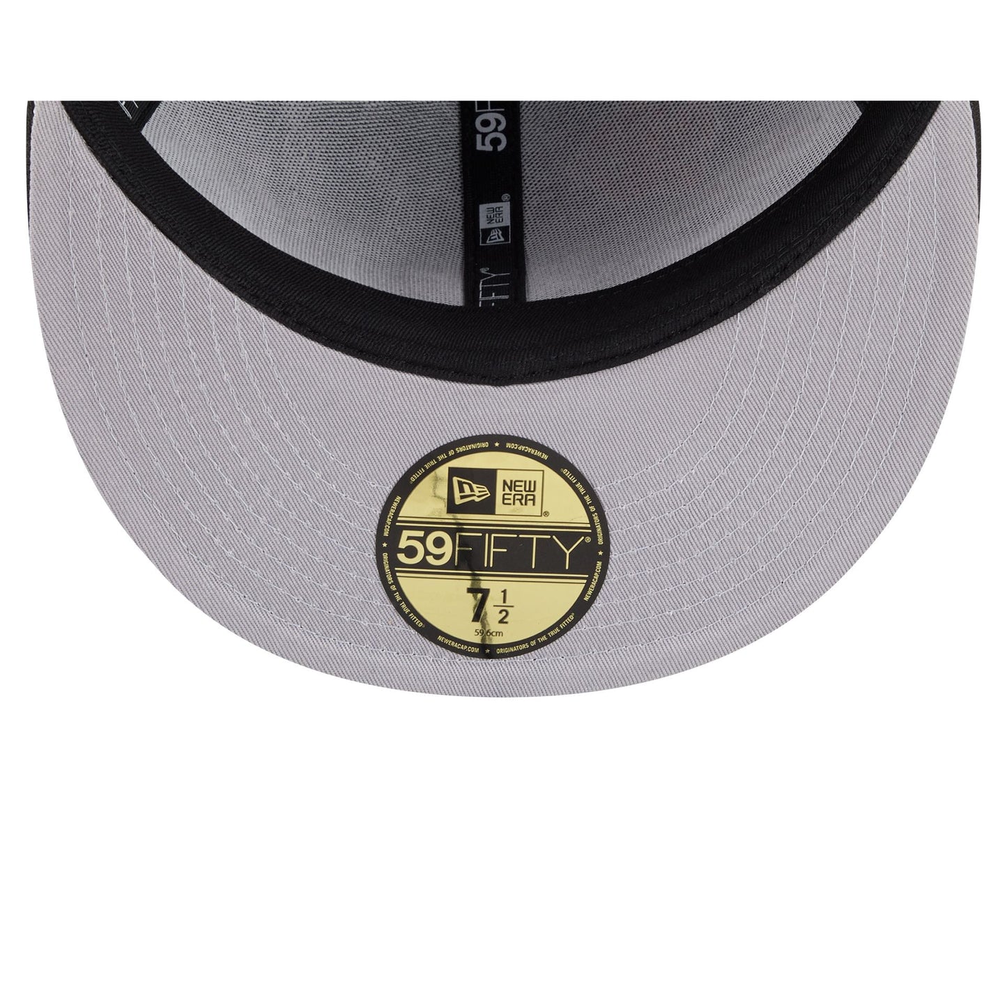NFL All Over Logo Black 59FIFTY Fitted Hat