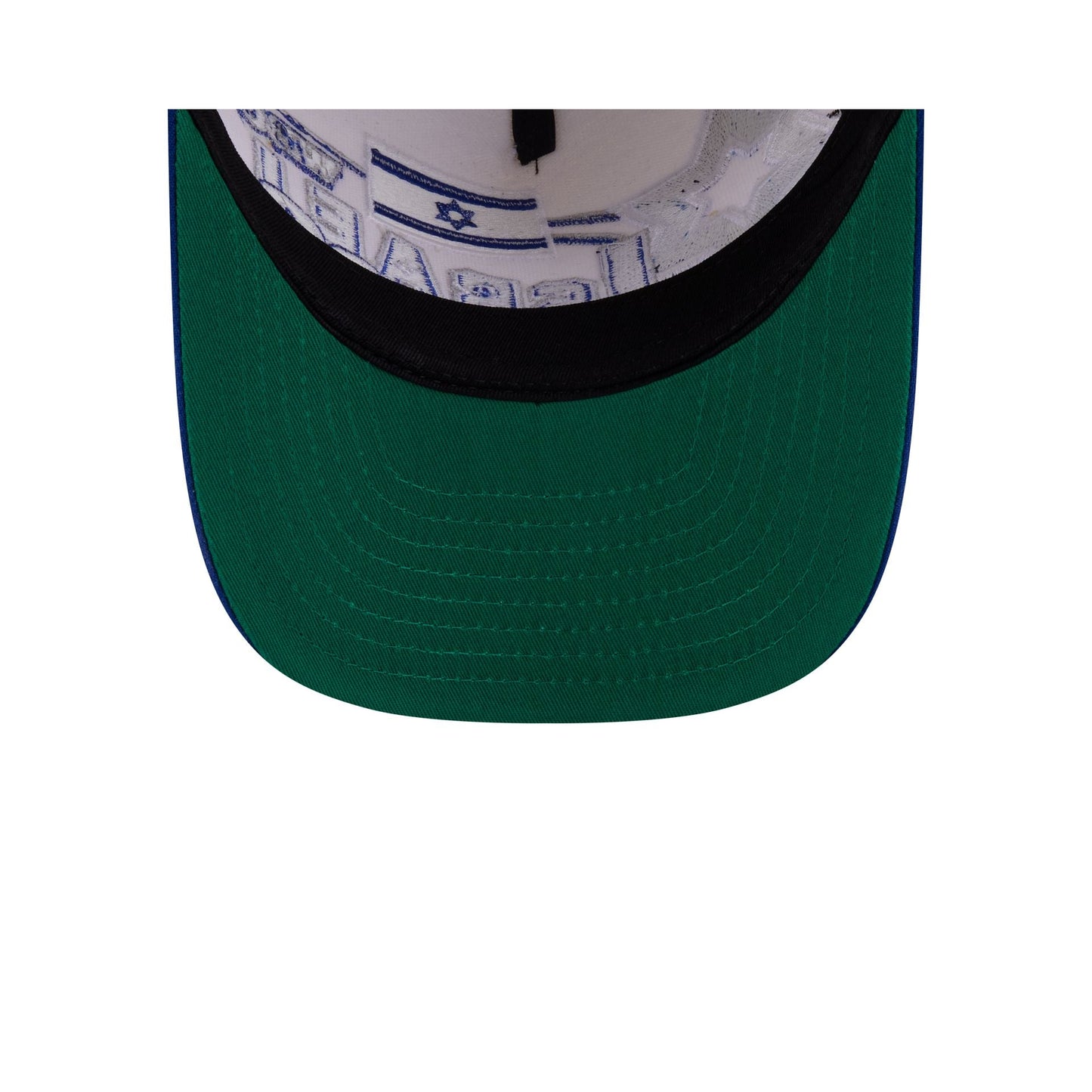 Israel Chrome White Classic 9FIFTY A-Frame Snapback Hat
