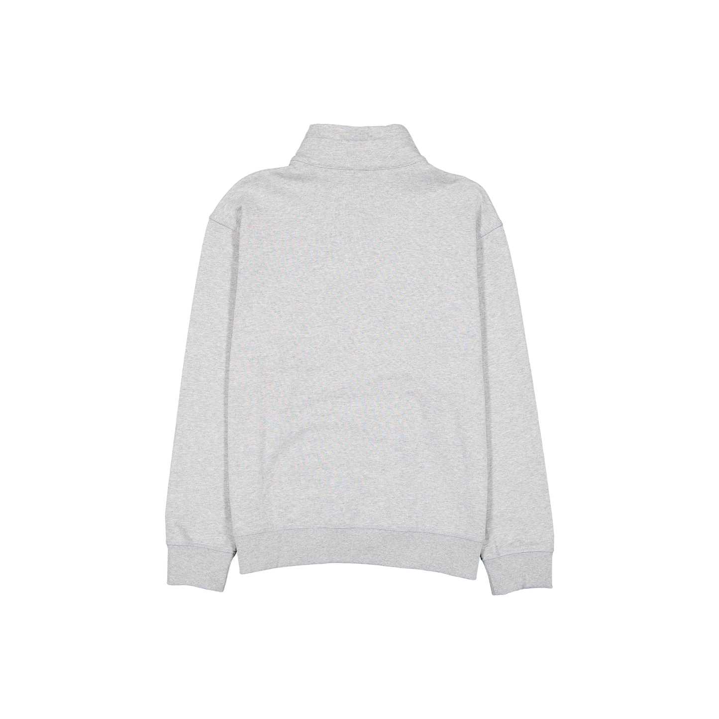 New Era Branded Heather Gray French Terry Quarter Zip
