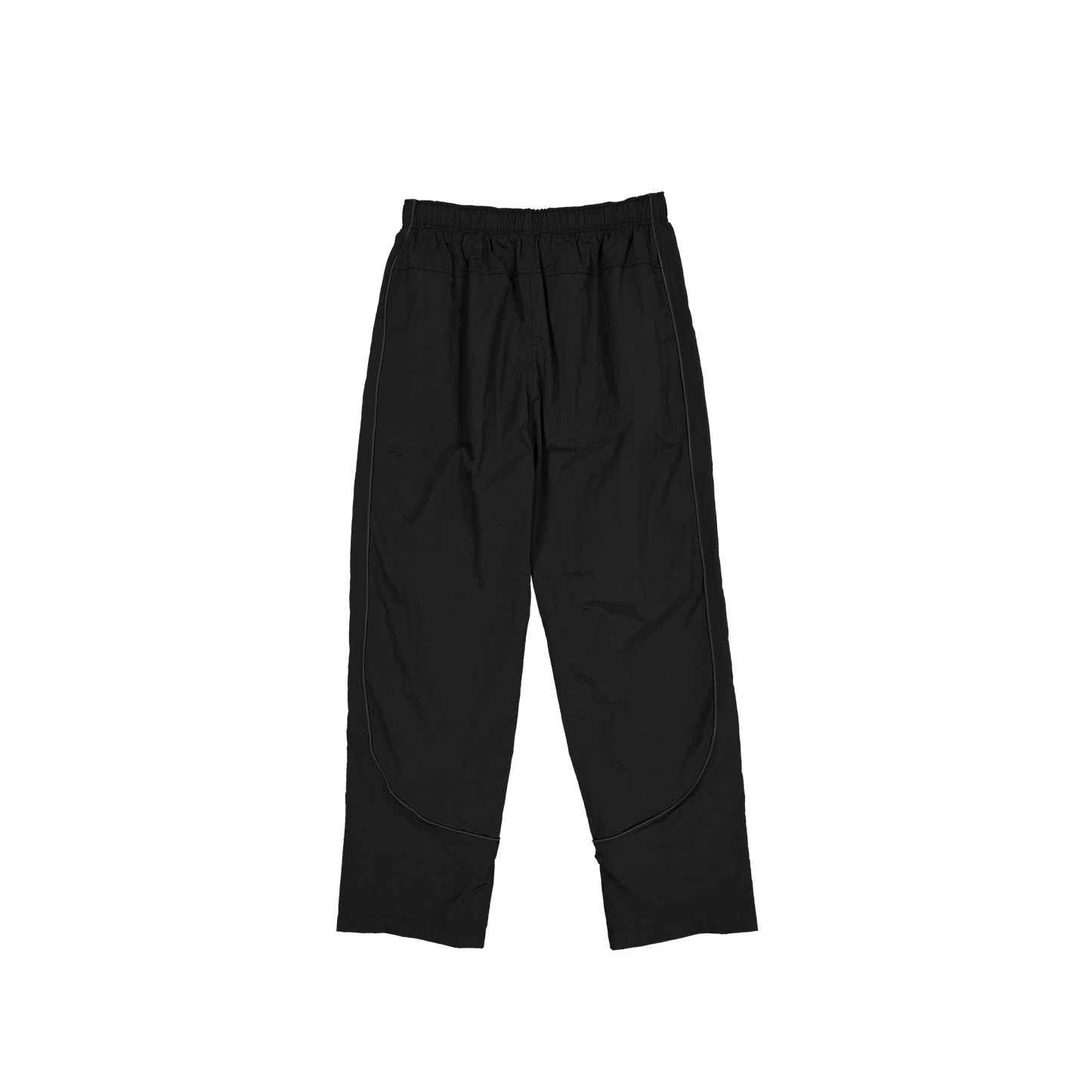 New Era Branded Black Nylon Tech Pants