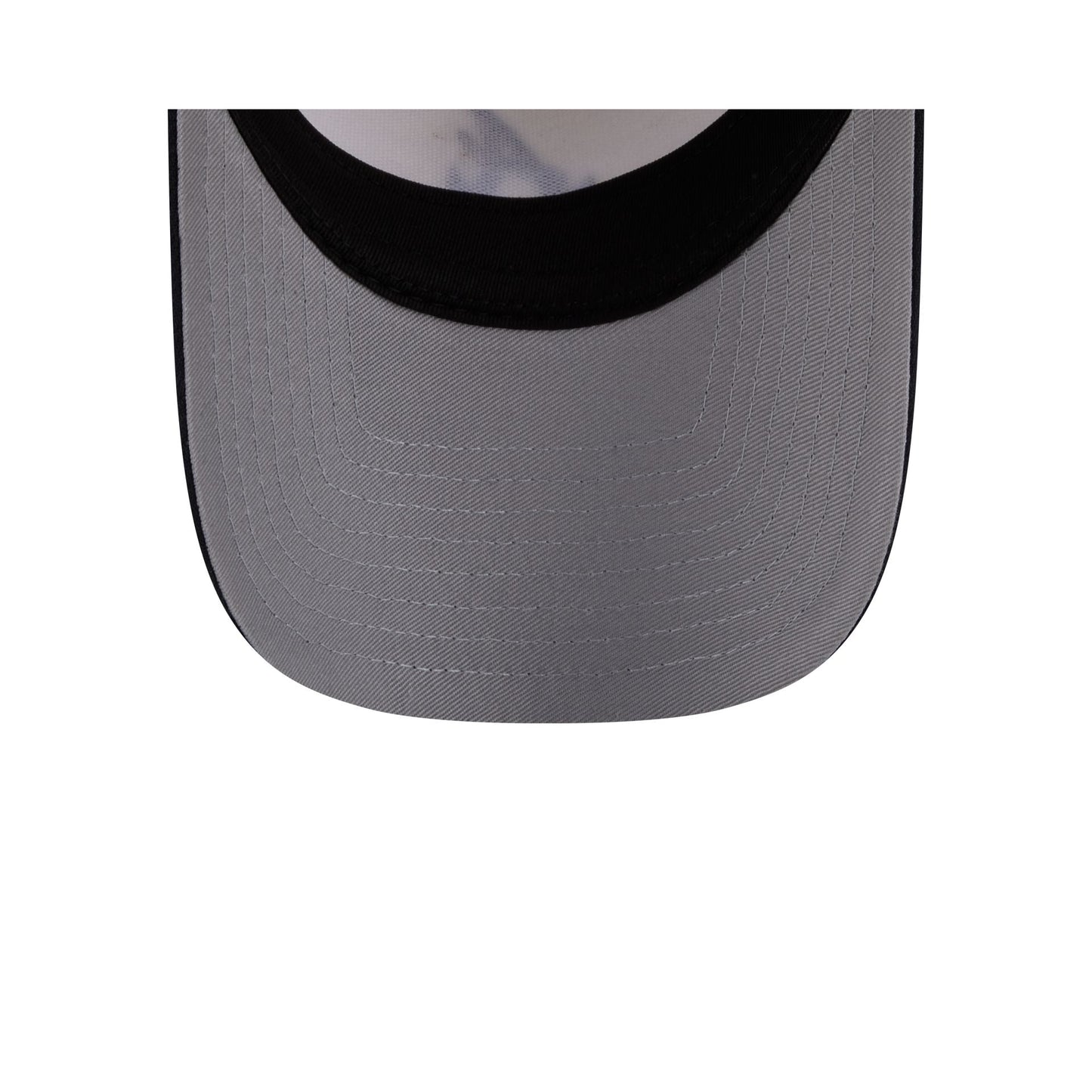 Atlanta Braves Chrome White Arched 9FORTY A-Frame Snapback Hat