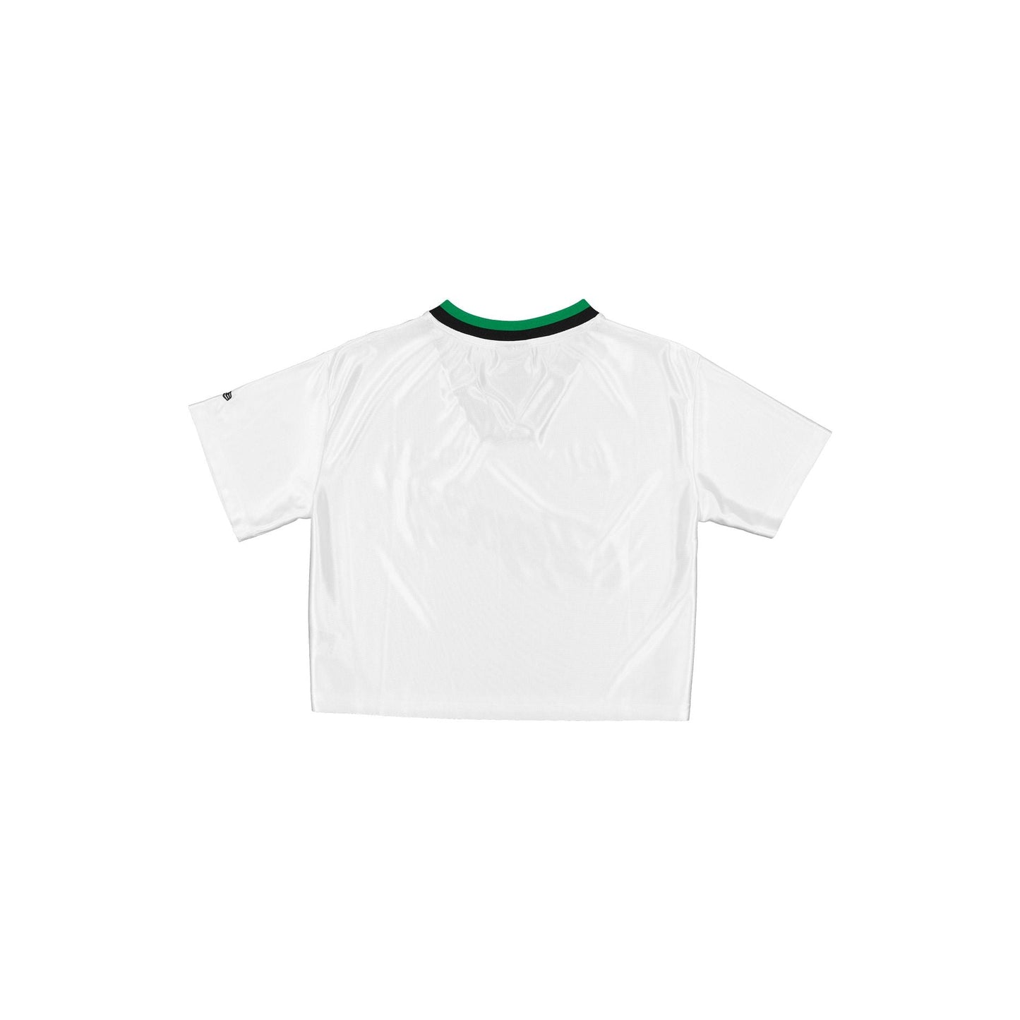 Boston Celtics Sport Classics Women's Cropped White T-Shirt