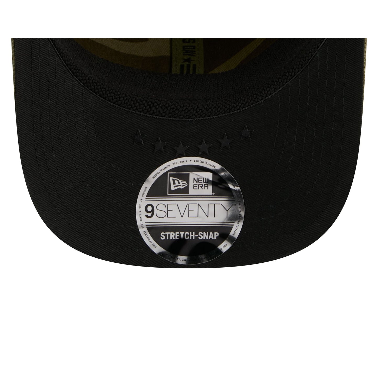 Miami Marlins Armed Forces Day 2026 9SEVENTY Stretch-Snap Hat