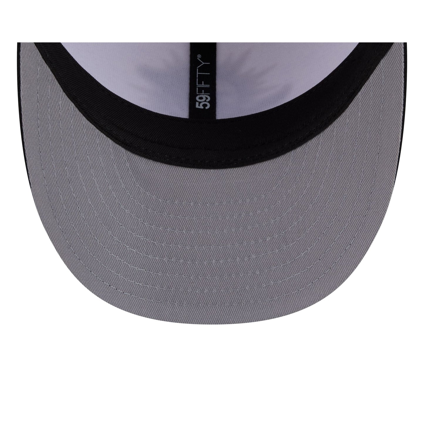 Miami Dolphins 2026 Draft Black and White 59FIFTY Fitted Hat