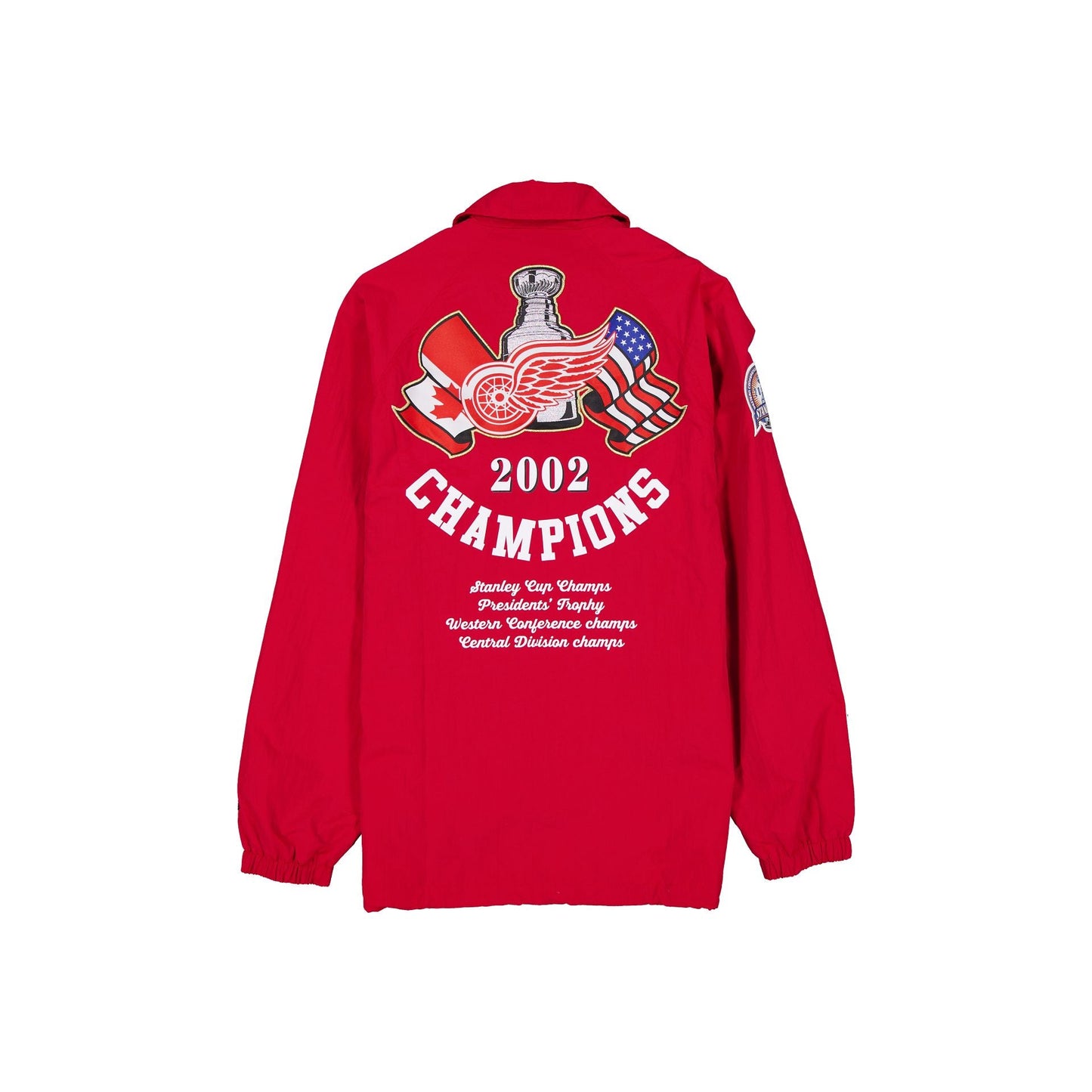 Detroit Red Wings Past Glory Coaches Jacket