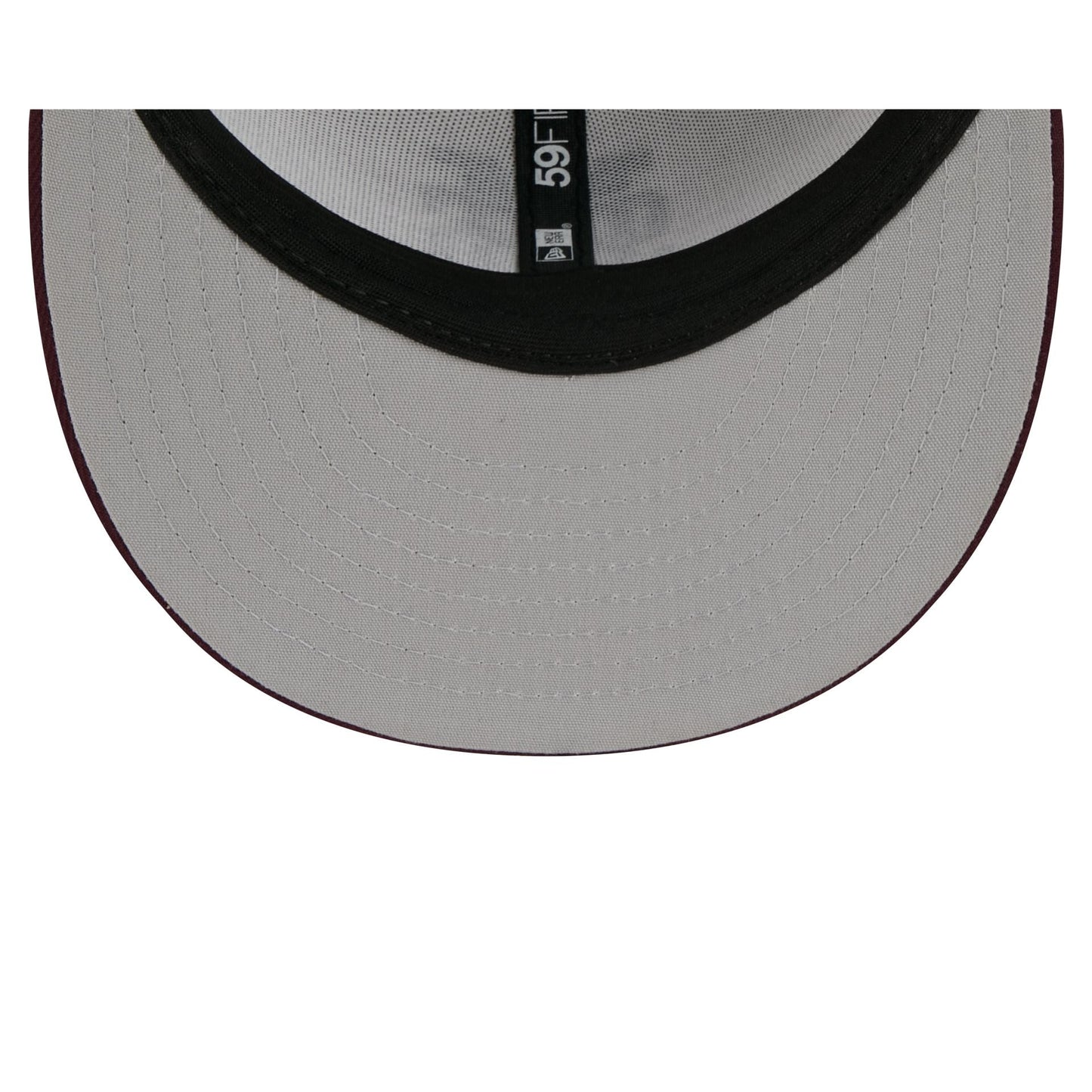 New Era x adidas Mississippi State Bulldogs White 59FIFTY Fitted Hat