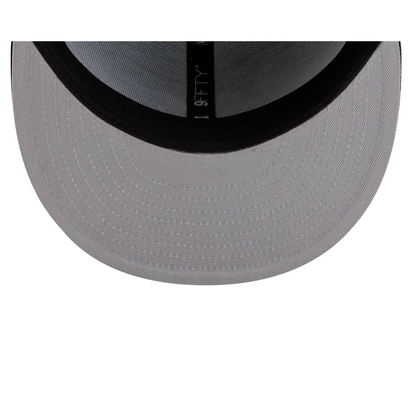 Atlanta Braves Basic Black & White 9FIFTY Snapback Hat