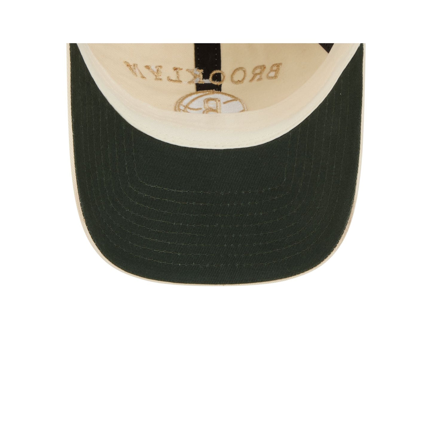 Brooklyn Nets Team Logo Cream Casual Classic Adjustable Hat