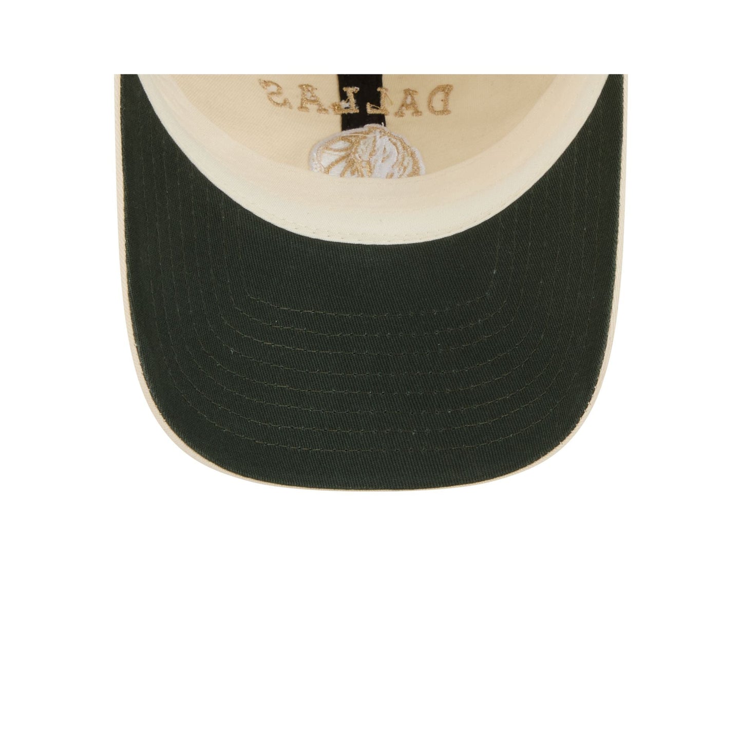 Dallas Mavericks Team Logo Cream Casual Classic Adjustable Hat