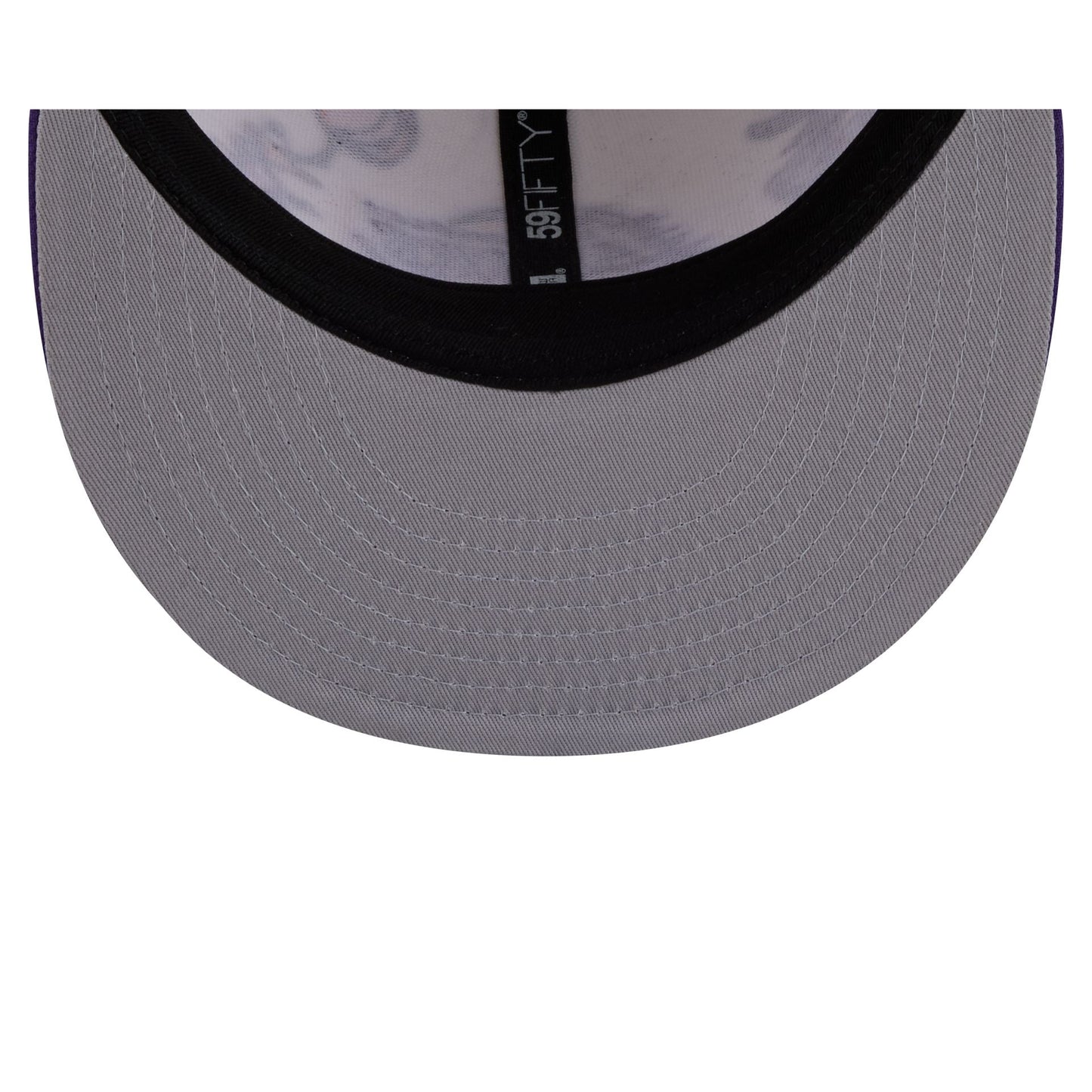 Space Jam x Los Angeles Lakers Tune Squad Chrome White 59FIFTY Fitted Hat