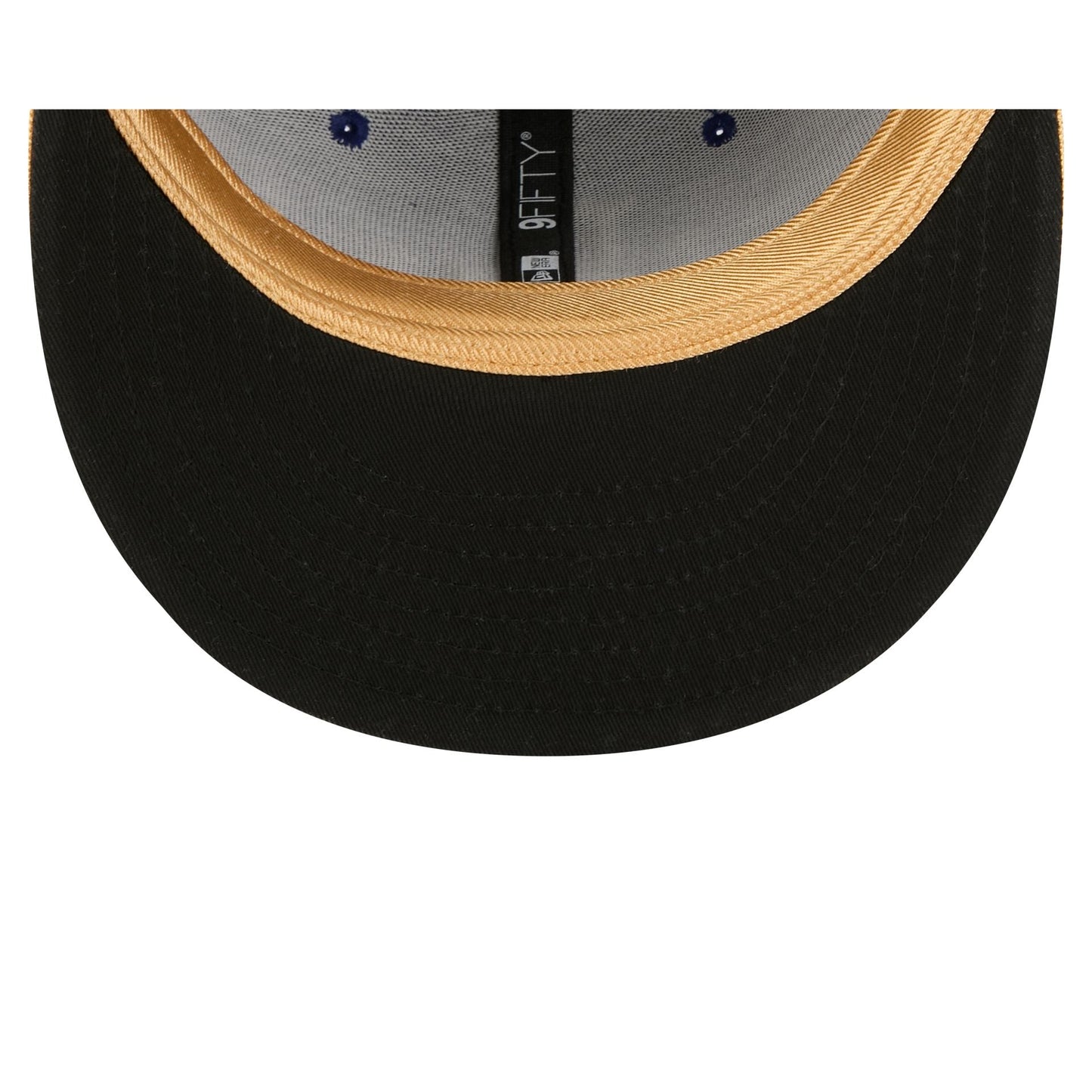 Los Angeles Dodgers Gold 2025 World Series Champions Sidepatch 9FIFTY Snapback Hat