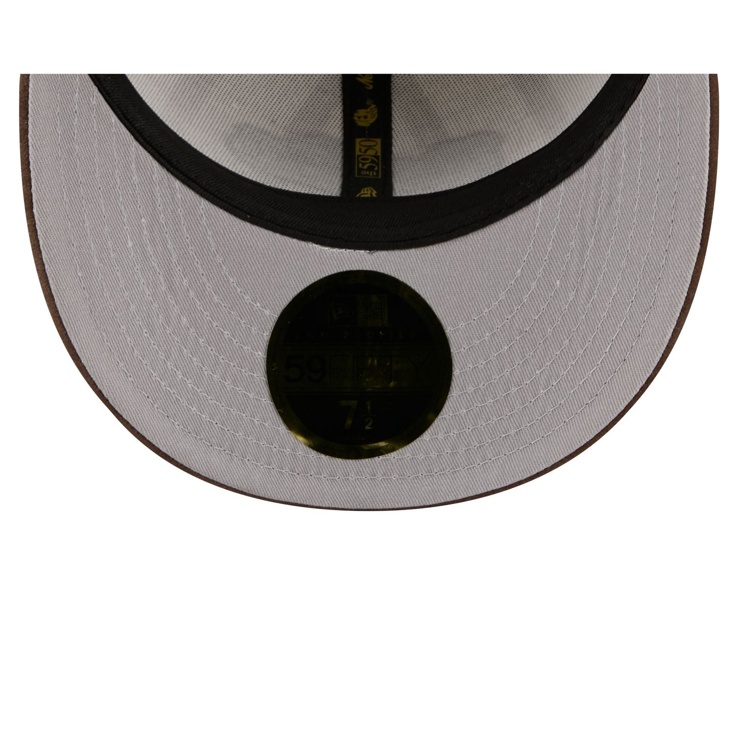 New Era Cap Striped Cotton Low Profile 59FIFTY Fitted Hat