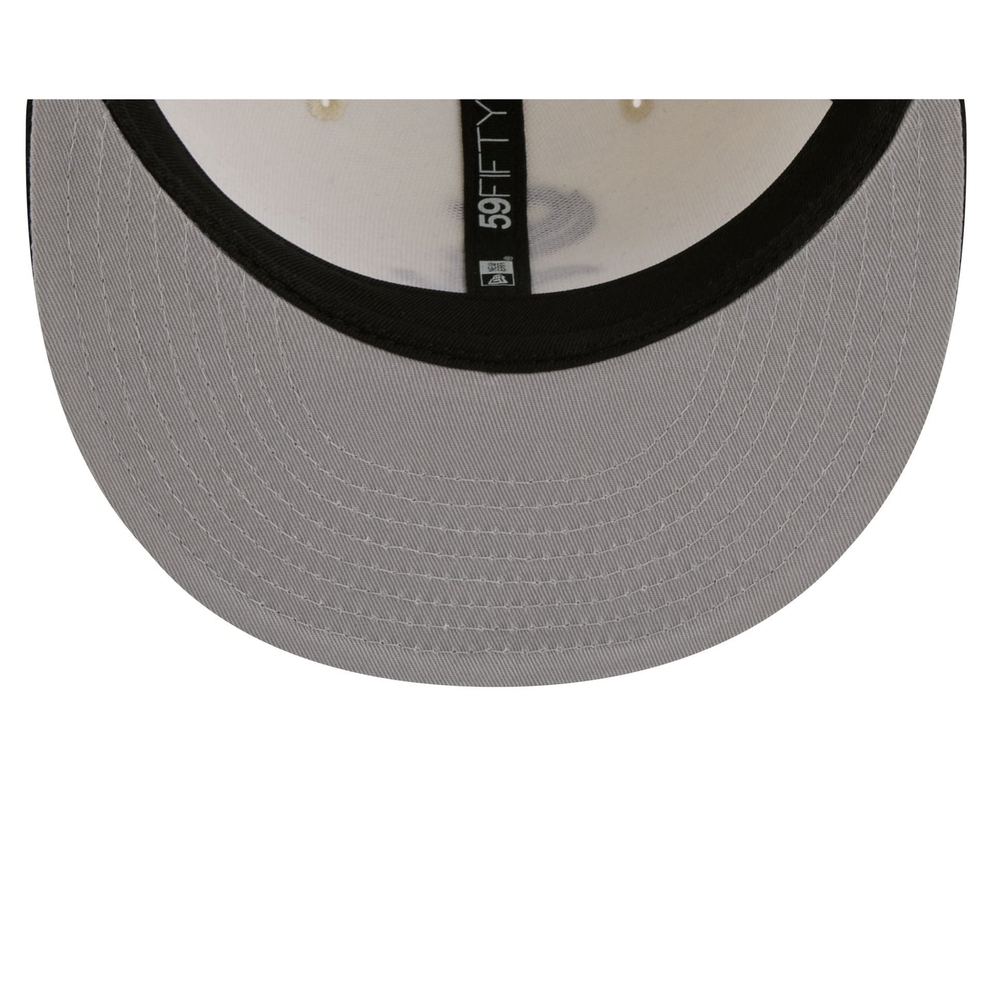 Chicago White Sox Chrome White Basic 59FIFTY Fitted Hat