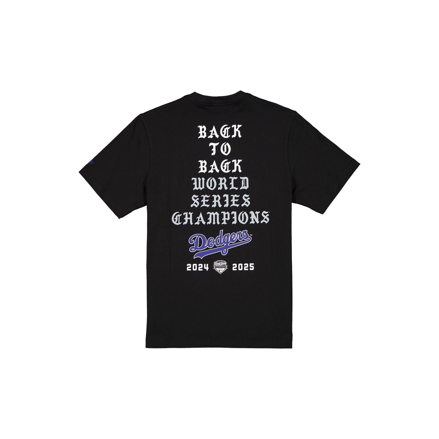 Born x Raised Los Angeles Dodgers Back to Back Black T-Shirt