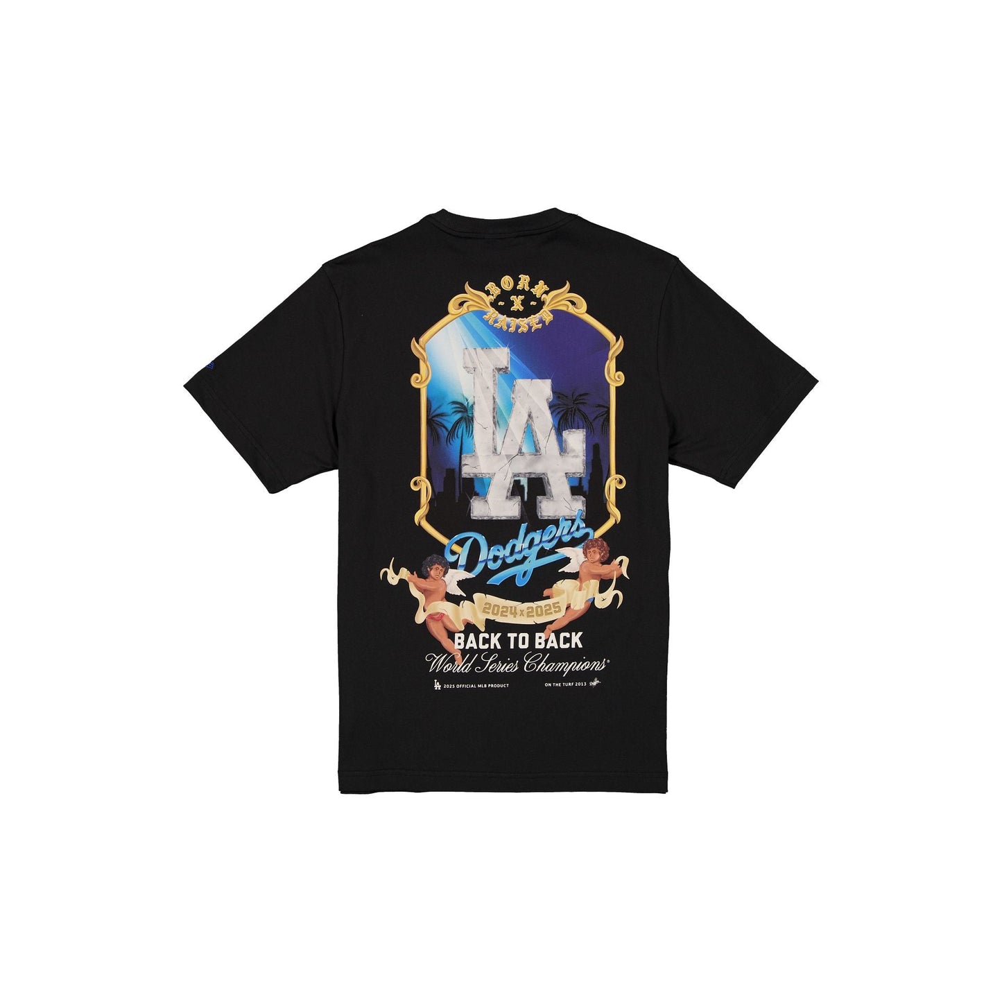 Born x Raised Los Angeles Dodgers Back to Back T-Shirt