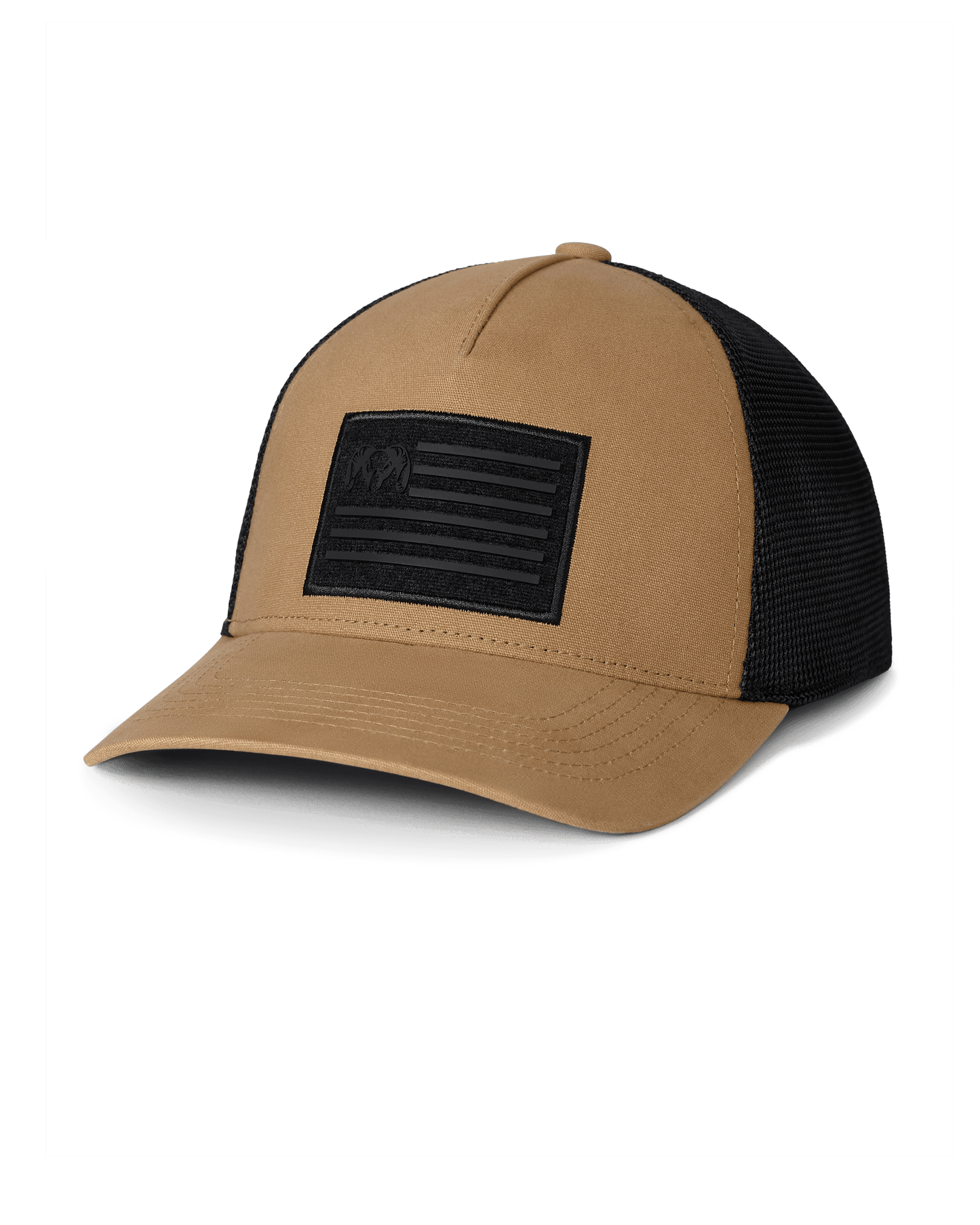 Welded Flag Patch Hat | Mustard/Black