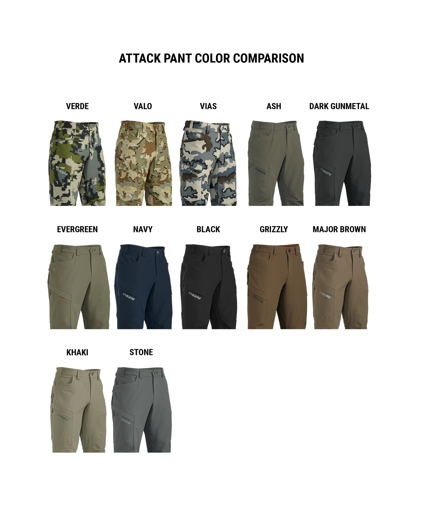 Attack Pant | Major Brown