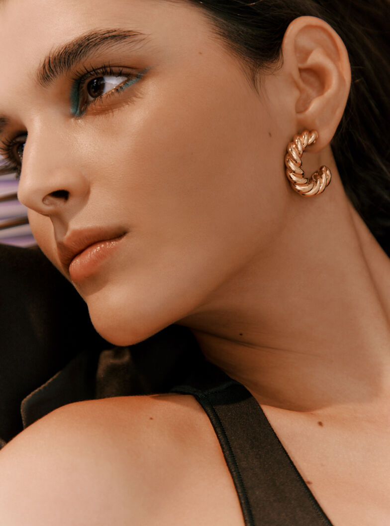 Braided Hoop Earrings