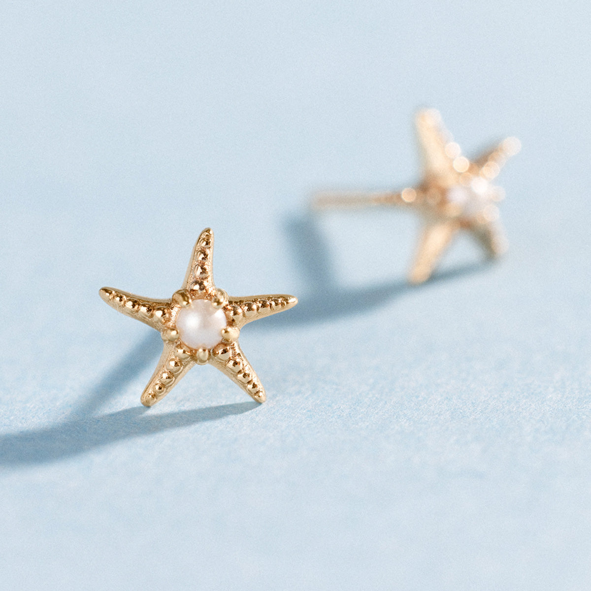 Starfish Stud Earrings
