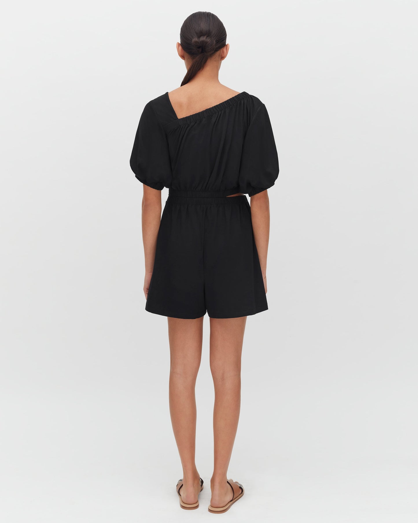 Gathered Front Jumpsuit