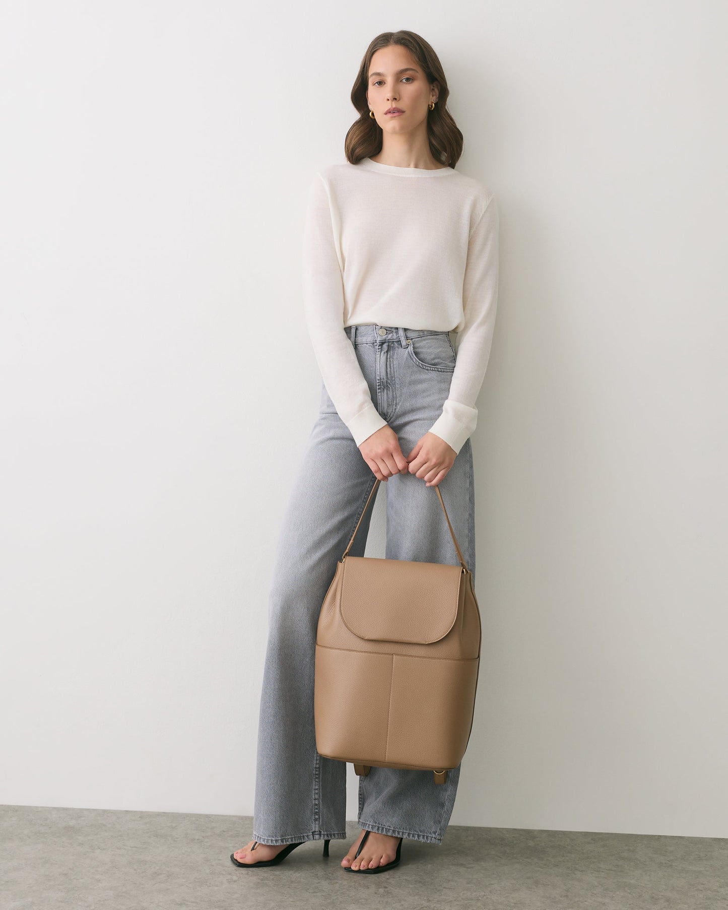 Leather Backpack 16-inch