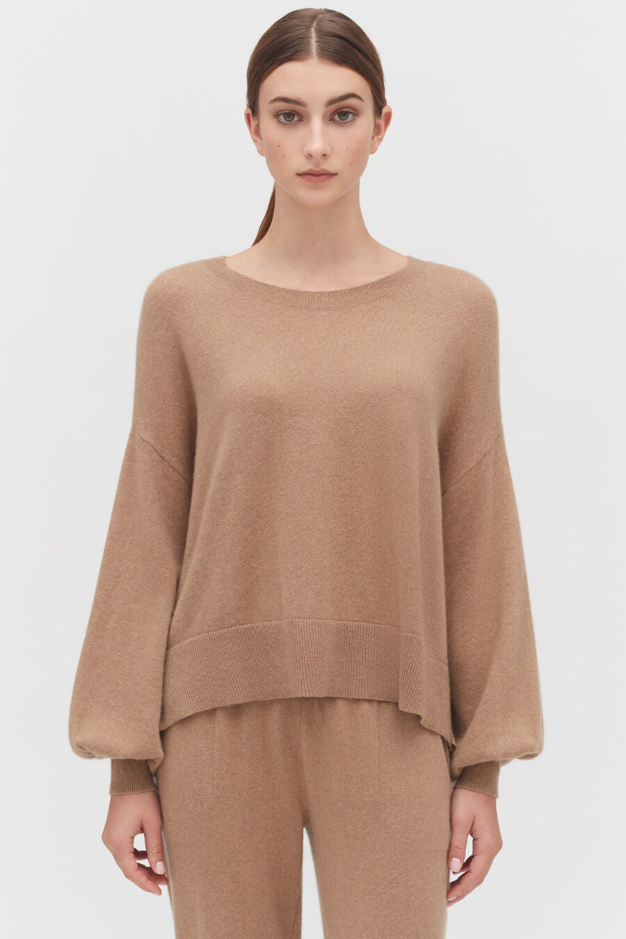 Single-Origin Cashmere Open Side Sweater