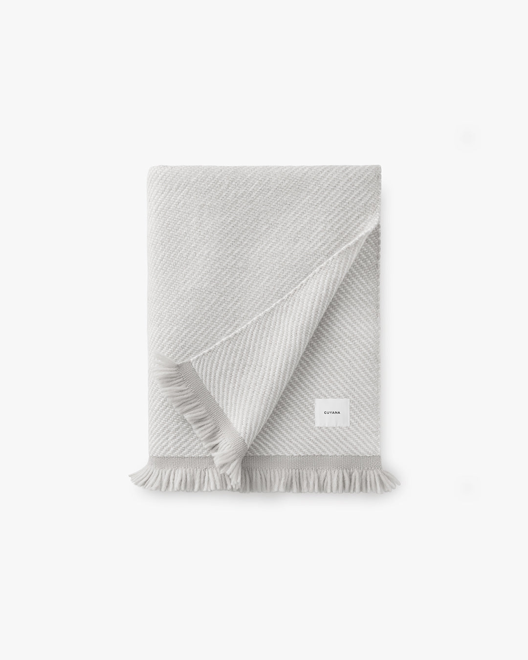 Two-Tone Alpaca Blanket