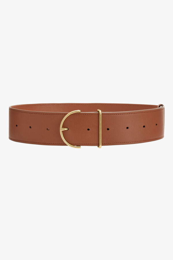 Wide Leather Belt