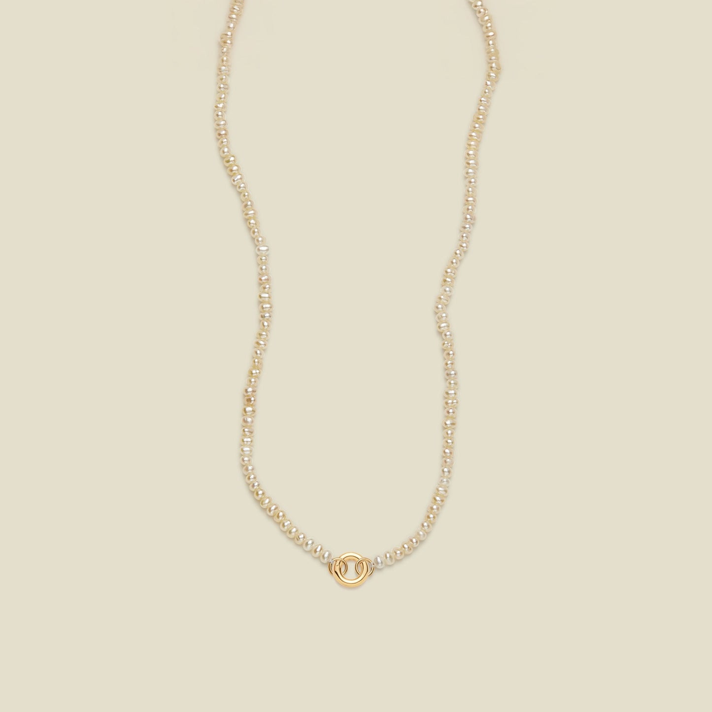 Pearl Strand Charm Necklace | Final Sale