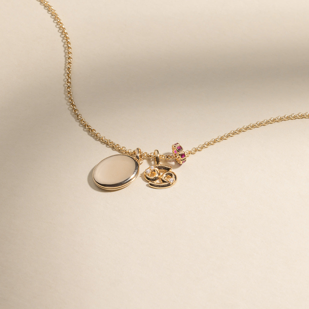 Cancer Zodiac Charm | Final Sale