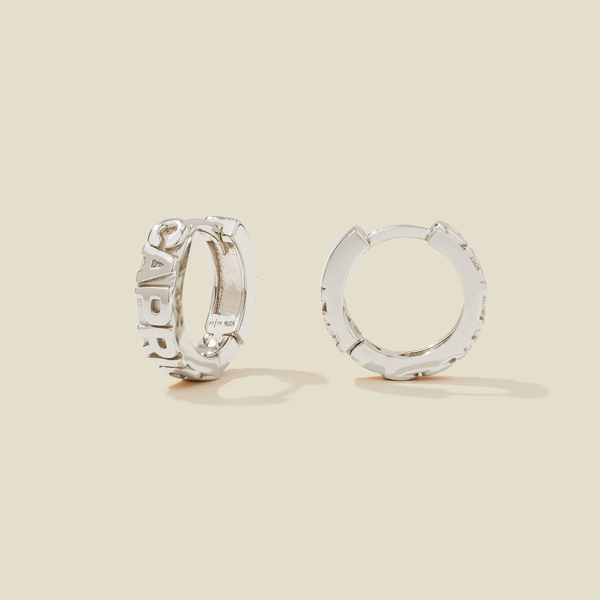 Capricorn Huggie Hoop Earrings | Final Sale