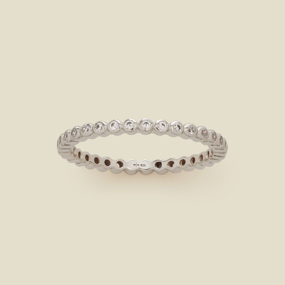 CZ Poppy Eternity Band Ring