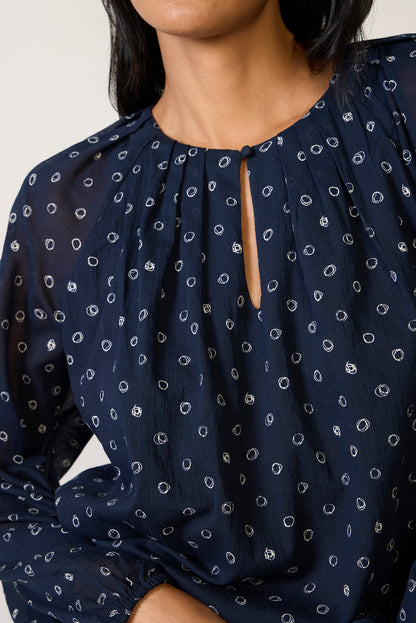 Laine Bubble Blouse