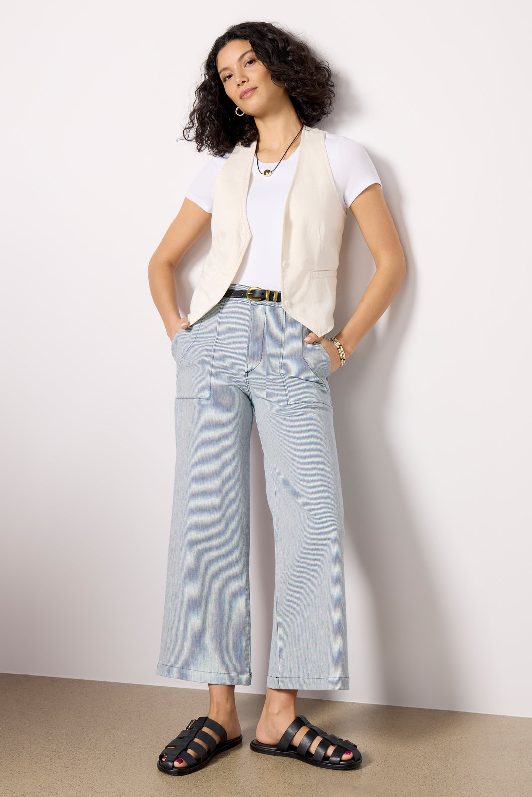 Seamed Vest