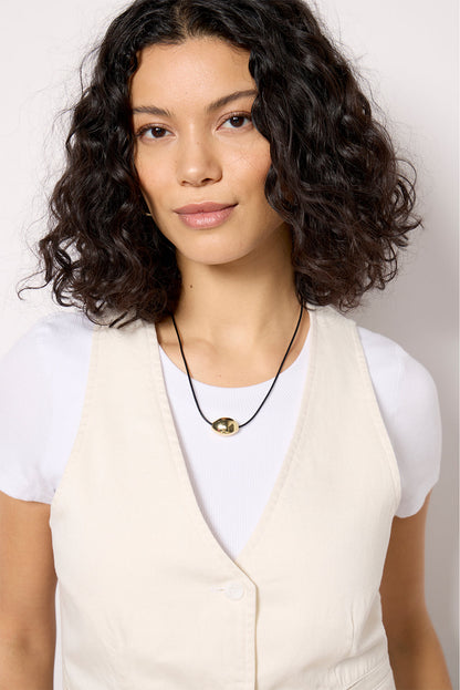 Seamed Vest