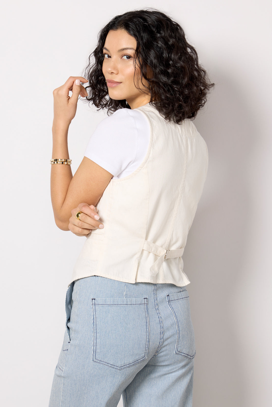 Seamed Vest