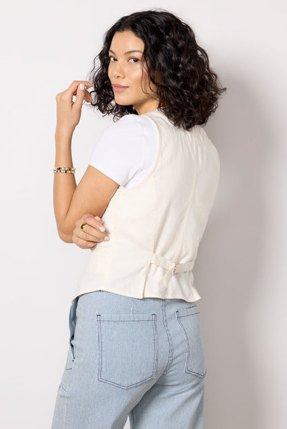 Seamed Vest