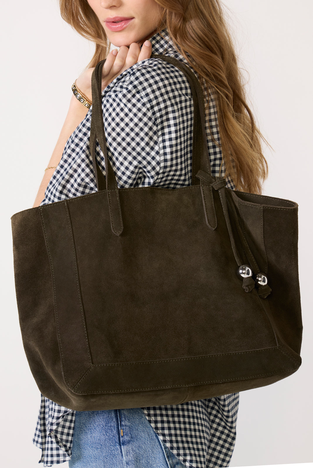 Cohen Suede Tote