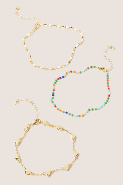 Skylar Anklet Set